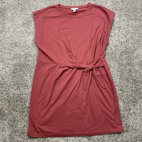 Nine West Tops - Nine West Dress Women 2xl‎ Tunic Shirt Tie Minimalist Ruffle Sleeveless Classic